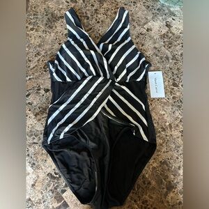 Brand new with tags - Meet Curve size large one piece swimsuit bathing suit NWT